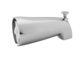 Jaclo® 2042-ULB Spout, 5-1/2 in, Wall Mount, Unlacquered Brass