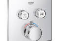 GROHE 29141000 2-Function 29141000 Thermostatic Trim, 7.7 gpm Valve, StarLight® Polished Chrome