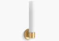 Kohler K-32375-SC01-2GL Purist(R) One-Light Sconce - Brushed Moderne Brass