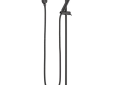 Brizo® 85521-BL Quiessence® Hand Shower, 3 Shower Head, 2 gpm Flow Rate, 60 to 82 in L Hose, 1/2-14 Male NPSM Connection, Matte Black, Import
