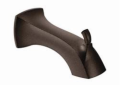 Moen® 161955ORB 161955 Voss™ Wall Mount Spout Kit, 7-3/4 in L, For Use With VOSS™ T3691 1-Handle Tub/Shower Valve Trim, 1/2 in Slip-Fit Connection, Metal, Oil Rubbed Bronze, Import