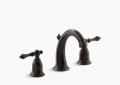 Kohler K-13491-4-2BZ Kelston Two Handle Widespread Bathroom Faucet - Oil-Rubbed Bronze