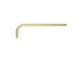 Newport Brass 2021-03N 18" Shower Arm - Uncoated Polished Brass