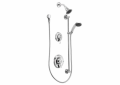 Moen® T8342 Classic™ Posi-Temp® Trim Kit, 3-5/16 in Dia Shower Head, 2.5 gpm Flow Rate, Polished Chrome, Import