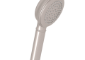 Perrin & Rowe B0315STN Rohl Cross Collection Handshower Hand Set, 3-61/64 in Dia Shower Head 1-Function Shower Head, 1.8 gpm Flow Rate, 1/2 in Male Connection, Nickel, Import