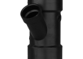 Charlotte ABS 00601 1200 Reducing Wye, Fitting/Connector: Reducing Wye, 3 x 3 x 1-1/2 in Nominal, Hub End Style, SCH 40/STD, ABS, Domestic