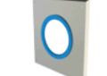 Duravent 2PPS-WP 2 inch Aluminum Wall Plate - White