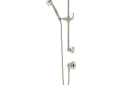 ROHL 1330PN Handshower Set With 24" Slide Bar & Single Function Handshower - Polished Nickel