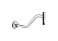 Brizo® RP100325PC Invari™ Angled Shower Arm and Flange, 11 in L, Solid Brass Arm, 1/2 in NPT, Import