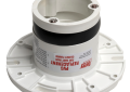 Oatey 43539 4 inch PVC  Street Closet Flange with Gasket and Plastic Ring