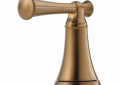 Brizo® HL505-BZ Baliza® Lever Handle Kit, For Use With Model 65305LF-LHP Widespread Bathroom Faucet, Brass, Brilliance® Brushed Bronze, Import