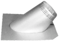 Hart and Cooley 7TLCF12 7" All Fuel Vent Adjustable Roof Flashing with Storm Collar