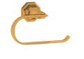 Rohl U.6148ULB Deco Wall Mount Toilet Paper Holder - Unlacquered Brass