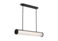 Kohler® 27267-CHLED-BLL Island Linear Chandelier, (1) Lamp, 120 V AC, Matte Black Housing
