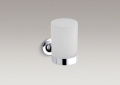 Kohler 14447-CP Purist (R) Tumbler and Holder