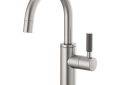 Brizo® 61343LF-C-SS Litze® Beverage Faucet, 1.5 gpm at 60 psi Flow Rate, Stainless Steel, 1 Handle, Domestic
