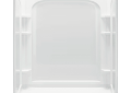 Sterling 72230106-0 60 inch x 34 inch x 75-3/4 inch Ensemble Series Curve Alcove Shower - White