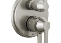 DELTA® T27971-SS-PR Monitor® 17 Series Integrated Diverter Trim, 5.8 gpm Shower, Lumicoat™ Stainless