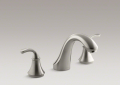Kohler T10278-4-BN Bath- or Deck-Mount Valve Trim, Sculpted Lever Handles