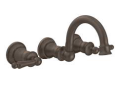 Moen® TS416ORB Weymouth™ Bathroom Faucet, 1.5 gpm Flow Rate, 8.16 in H Spout, 8 in Center, Oil Rubbed Bronze, 2 Handles, Function: Traditional