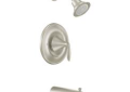 Moen T2133BN Eva Posi-Temp Tub & Shower Valve Trim - Brushed Nickel