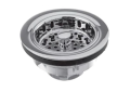 Brasstech 121-03N Large Basket Strainer Set - Uncoated Polished Brass