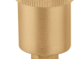 Caleffi 502115A Minical 1/8 inch Male Water Boiler Automatic Float Type Air Vent with Service Check Valve