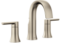 Moen TS6925BN Doux Brushed Nickel Two-Handle High Arc Bathroom Faucet - Brushed Nickel