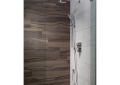DELTA® RP62955BL Overhead Shower Head, 2.5 gpm Flow Rate, 1 Spray, 9-3/8 in Dia Head, Import