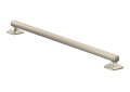 Moen® YG5124BN Grab Bar, Voss™, 24 in L x 1-1/4 in Dia, Brushed Nickel, Stainless Steel, Import
