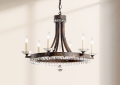 Schonbek ER1006N-76A Early American Chandelier - Heirloom Bronze