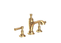 Newport Brass 2910-03N Widespread Lavatory Faucet - Uncoated Polished Brass
