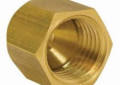 3/8 OD Inch Brass Flare Cap