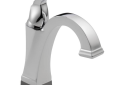 DELTA® 551T-DST Centerset Lavatory Faucet, Dryden™, Commercial, 1.2 gpm Flow Rate, 4-3/8 in H Spout, 1 Handles, Pop-Up Drain, 1/3 Faucet Holes, Polished Chrome, Function: Traditional