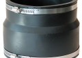 Fernco 1001-64 6 inch Clay X 4 inch Clay Flexible Coupling