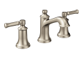 MOEN T6805BN Dartmoor Brushed Nickel Two-Handle High Arc Bathroom Faucet