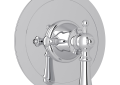 Perrin & Rowe U.5785LS-APC/TO Thermostatic Trim Plate Edwardian Era, Chrome