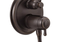 DELTA® T27T897-RB TempAssure® 17T Traditional Valve Trim, Venetian Bronze