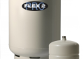 Flexcon WH-8 Steel 2 Gallon Volume Bladder Type Water Heater Expansion Tank with 3/4 inch Male System Connection