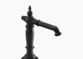 Kohler K-72760-BL Artifacts(R) with Column Design Widespread Bathroom Sink Spout - Matte Black