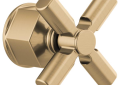 Brizo® HX6676-GL Invari™ Handle Kit, For Use With Sensori® T66T076-LHP Thermostatic Valve Trim, Luxe Gold, Import