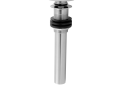 830-PN Contemporary/Modern Finger Touch Round Lavatory Drain, 1-1/4 in Nominal, Solid Brass Drain, Domestic ; Jaclo ; Jaclo ; 830PN ; 020111980053 ; Lavatory Drains
