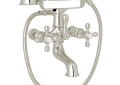 ROHL AC7X-PN Arcana Exposed Tub Filler with Handshower - Polished Nickel