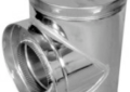Hart and Cooley 6TLCT 6" All Fuel Vent Tee with Tee Cap