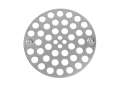 Jaclo® 6238-SB Contemporary/Modern Shower Drain Plate With Screw, 4 in Dia, Round Pattern, Solid Brass, Domestic