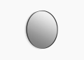 Kohler K-26050-BLL Essential 28" Round Decorative Mirror - Matte Black