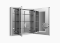 Kohler K-99011-NA  Verdera Aluminum Medicine Cabinet with Slow-Close Door