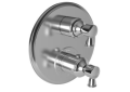 Newport Brass 3-1203TR-26 1/2" Round Thermostatic Trim Plate with Handle - Polished Chrome