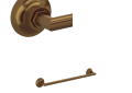 Rohl® MBG1/18FB Graceline Transitional Towel Bar, 18 in L Bar