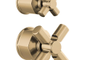 Brizo® HX75P76-GL Invari™ Handle Kit, For Use With Invari™ T75P576-LHP/T75P676-LHP Pressure Balance Valve With Integrated Diverter Trim, Luxe Gold, Import